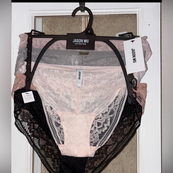 Jason Wu Lace Panty 5 Pack Bikini - Picture 1 of 7